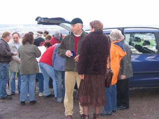 Pause am Waldrand zum strken